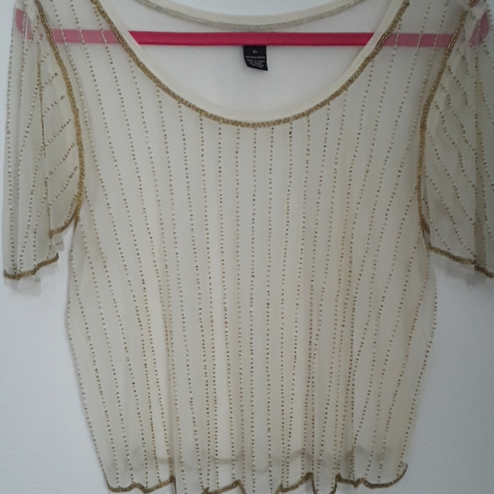 Rue 21 Beaded Top